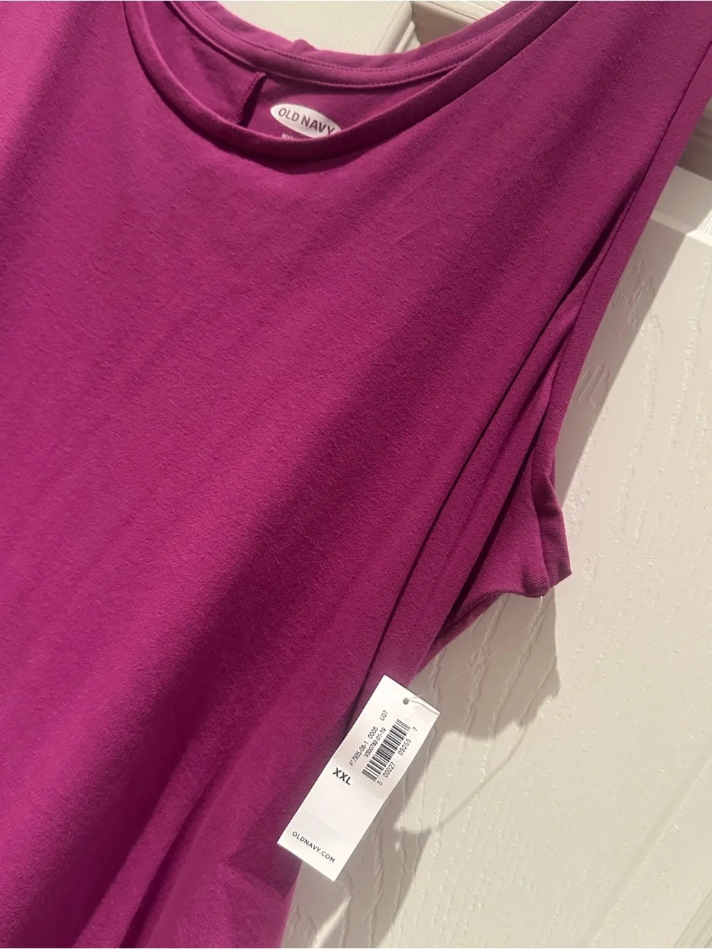 Old Navy Maternity Tank Dress in Berry-Magenta